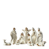 Crèche de Noël en porcelaine Eve